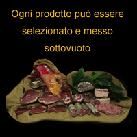 prodotti sottovuoto